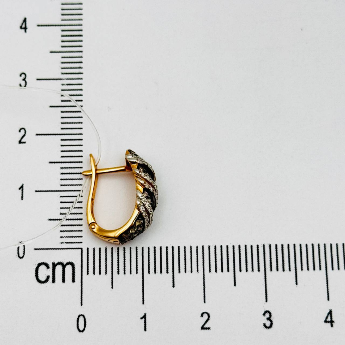 Серьги с бриллиантом SOKOLOV 1022273 №24 11