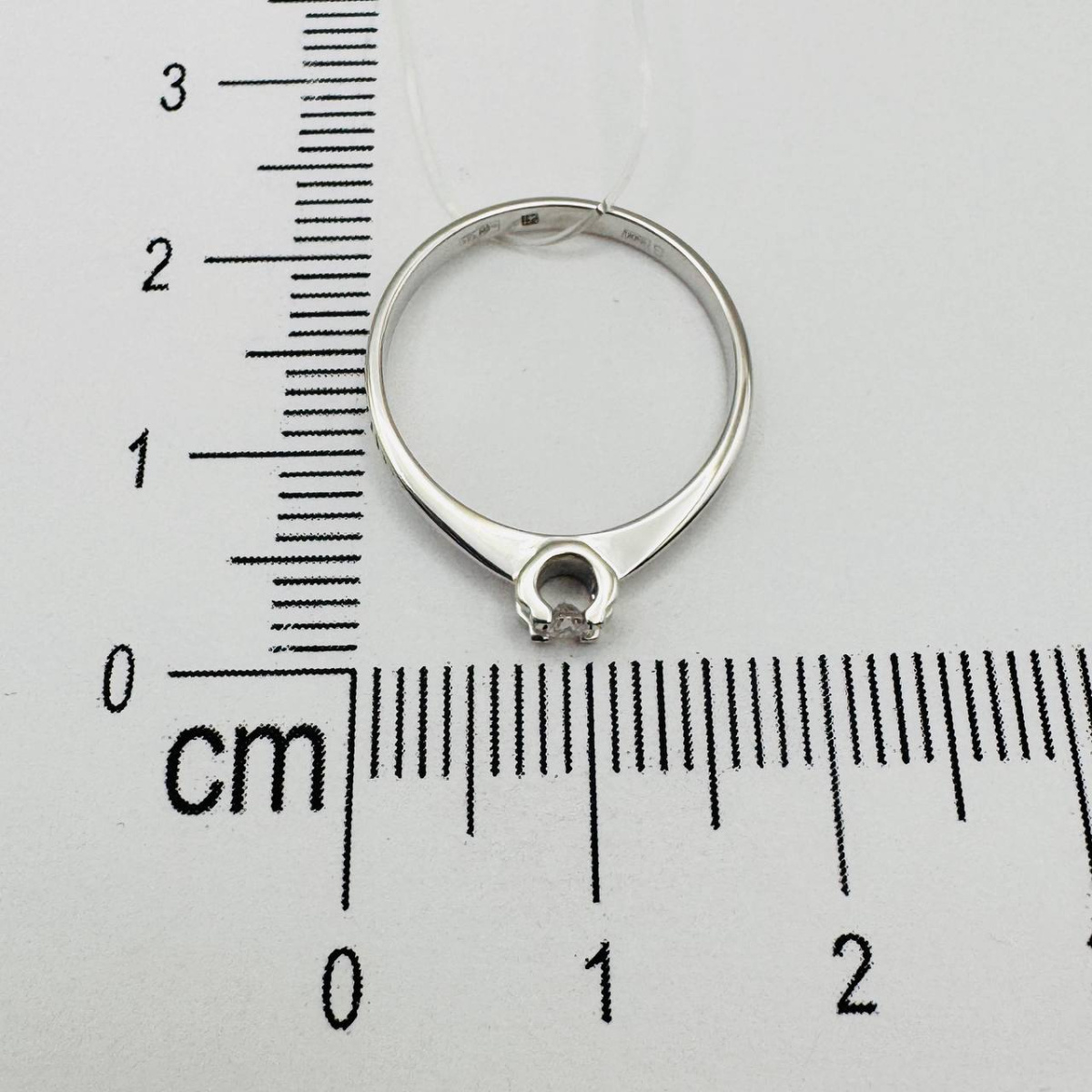 Кольцо помолвочное с бриллиантом SOKOLOV 1011738 №21 212