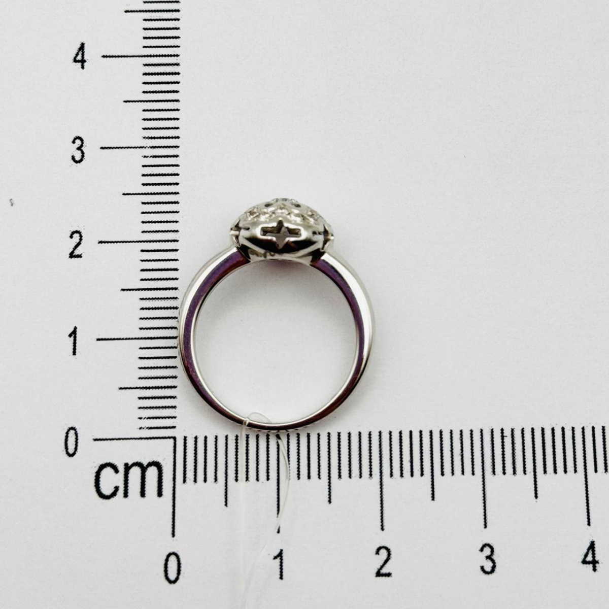 Кольцо с бриллиантом Арт-Модерн 010426-Б