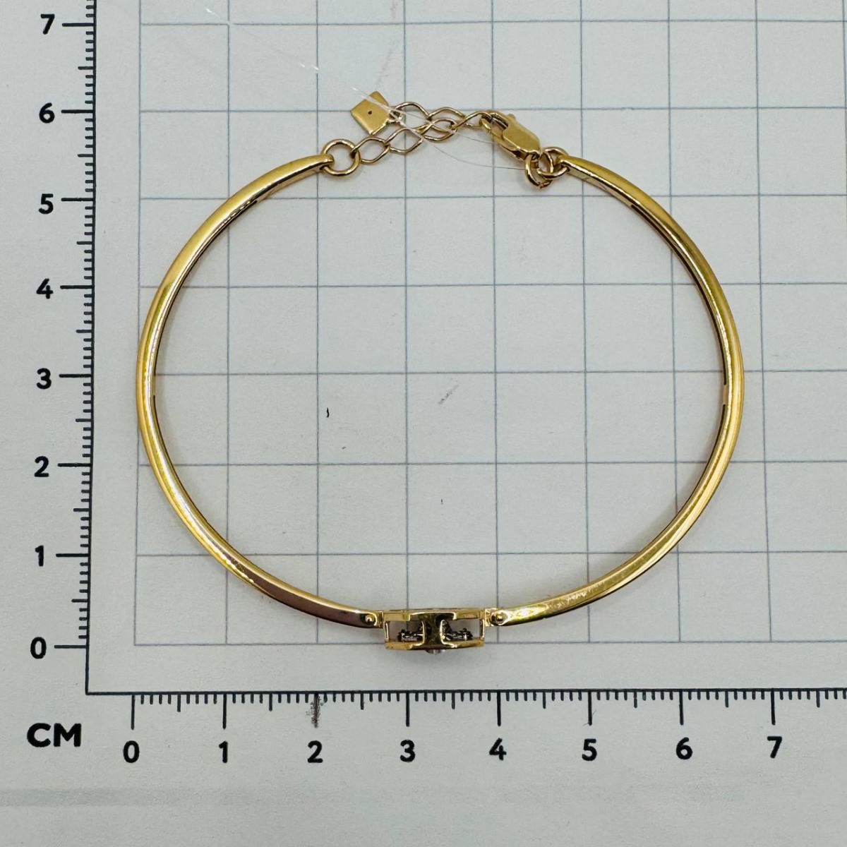 Браслет жесткий с бриллиантом grigoriev 09-11-5628-31-00