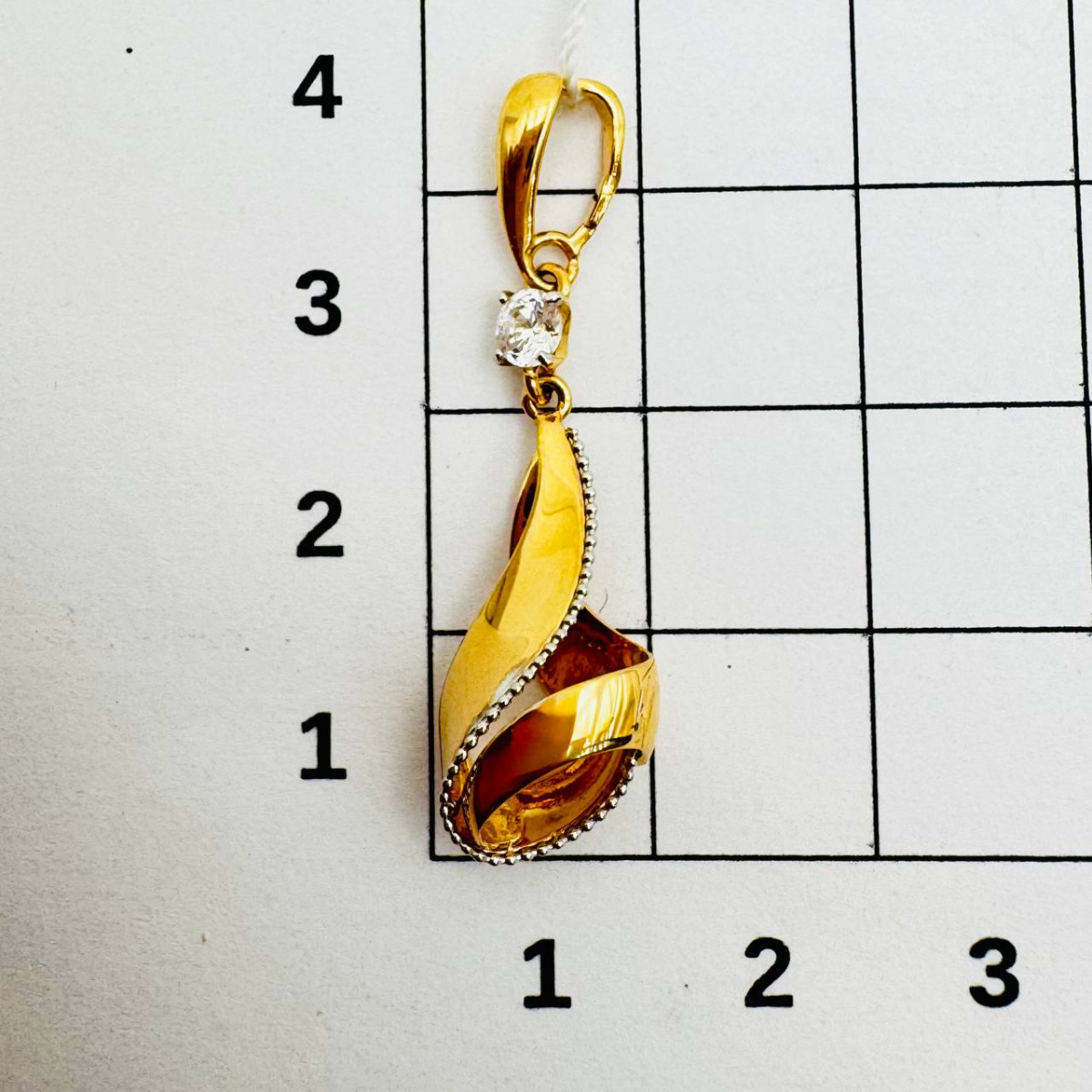 Подвеска из золота Платина 03-3088-00-501-1111-38