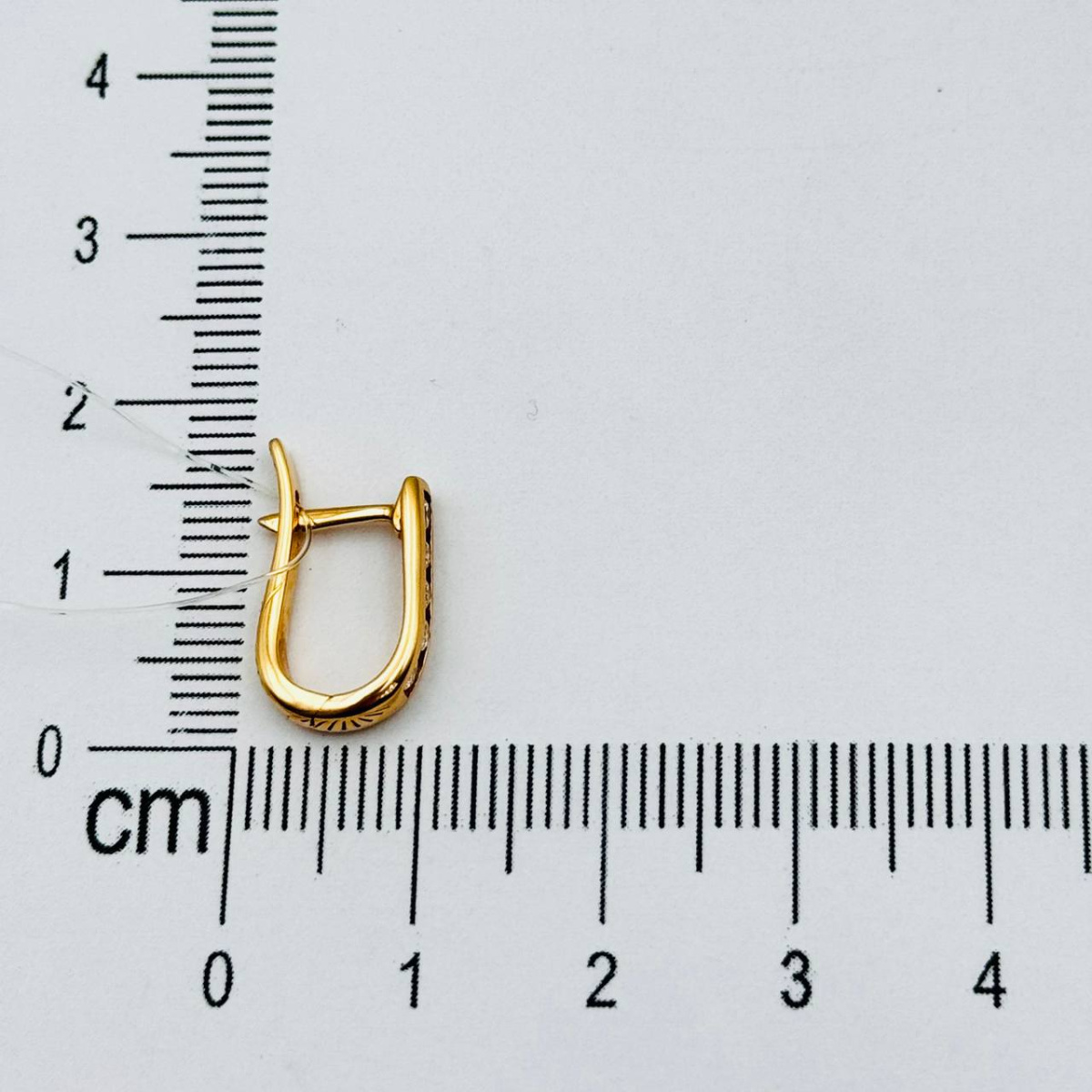 Серьги с бриллиантом МЭЮЗ 73963