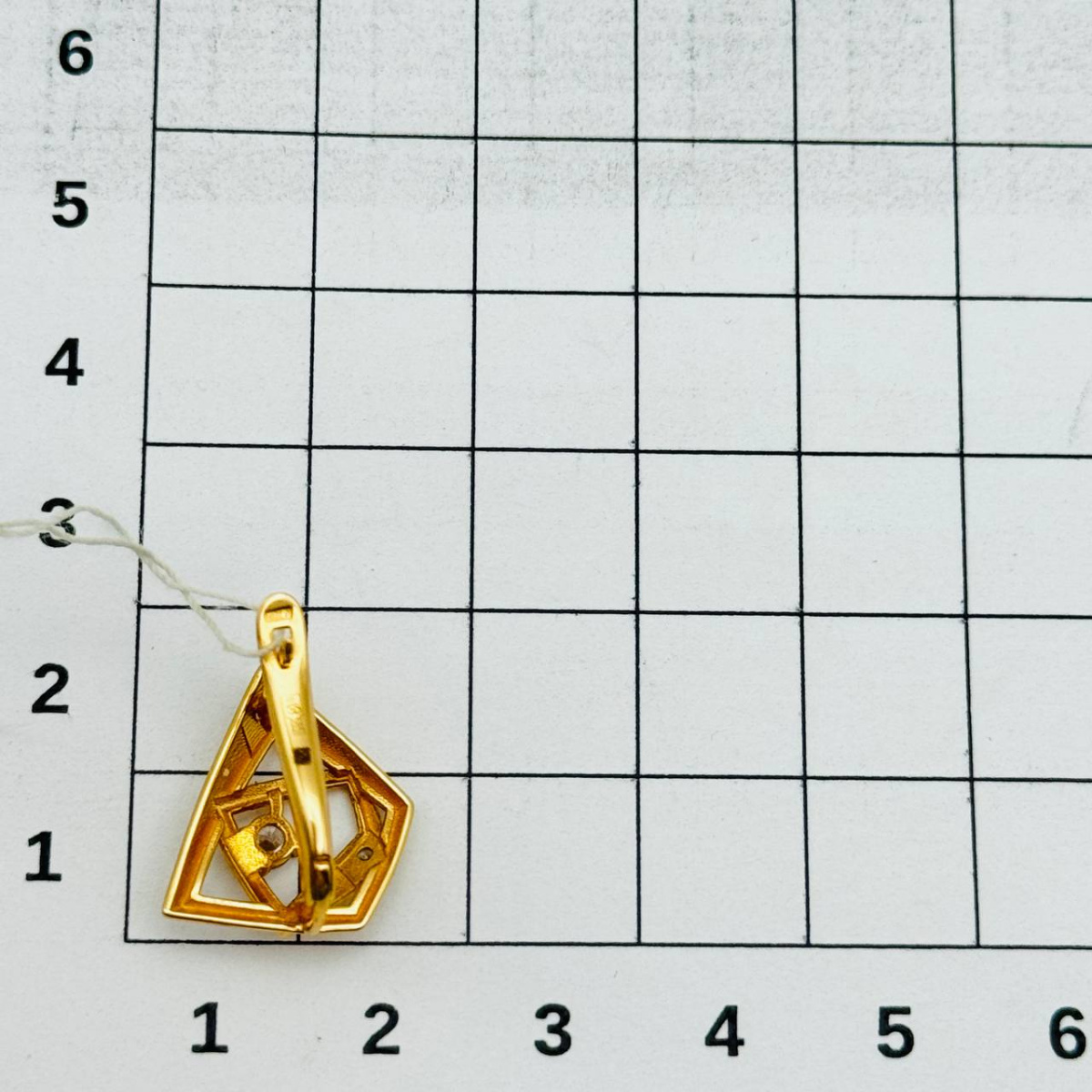 Серьги из золота RUSGOLDART 2536907 1 1 1