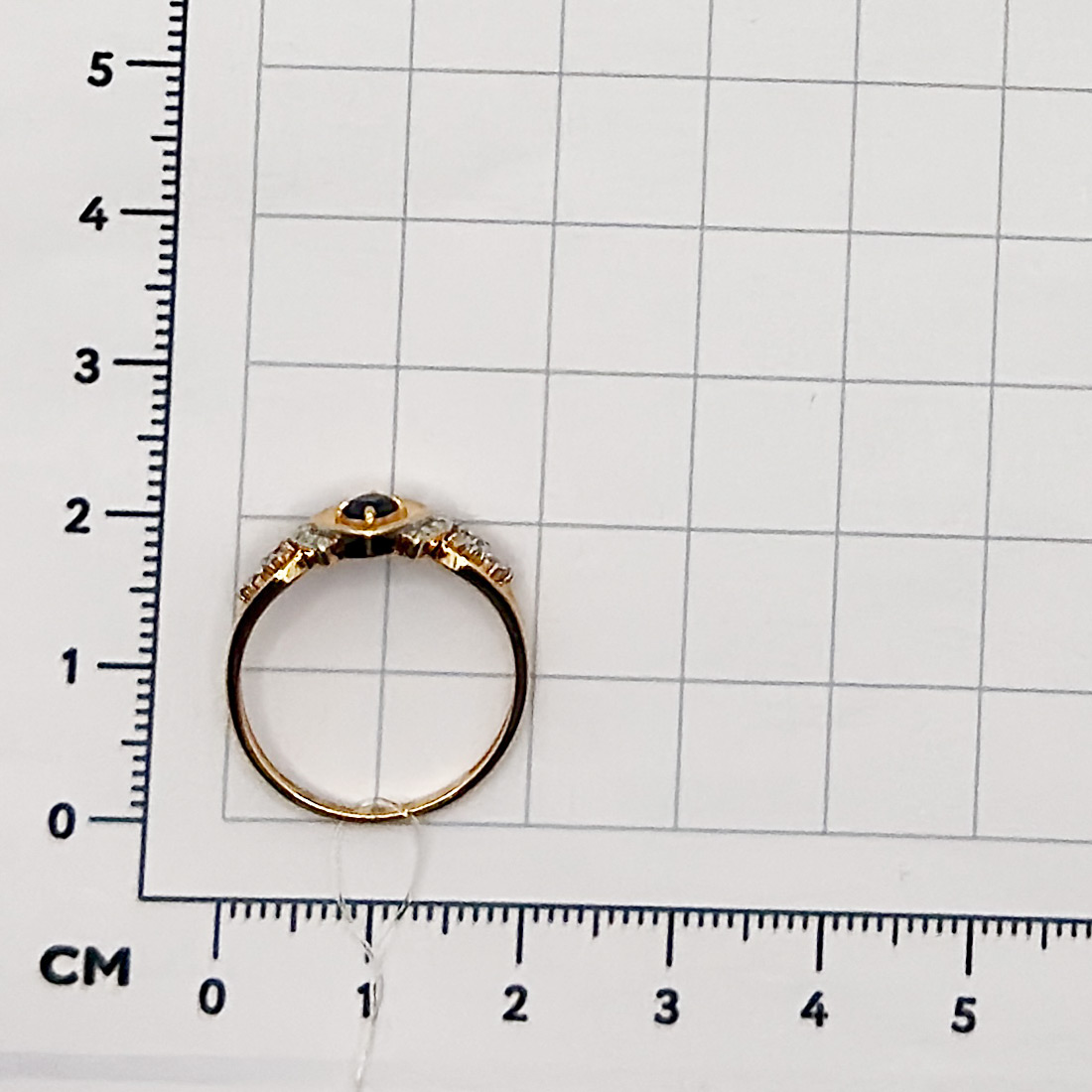 Кольцо с бриллиантом АЛЬКОР 15777-102