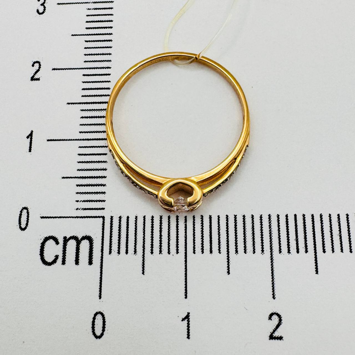 Кольцо помолвочное из золота SOKOLOV 018500