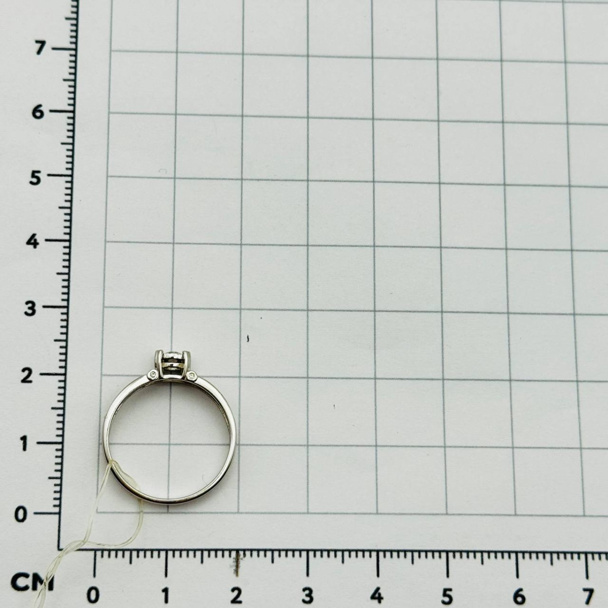 Кольцо с бриллиантом SOKOLOV 1011116 №22 433