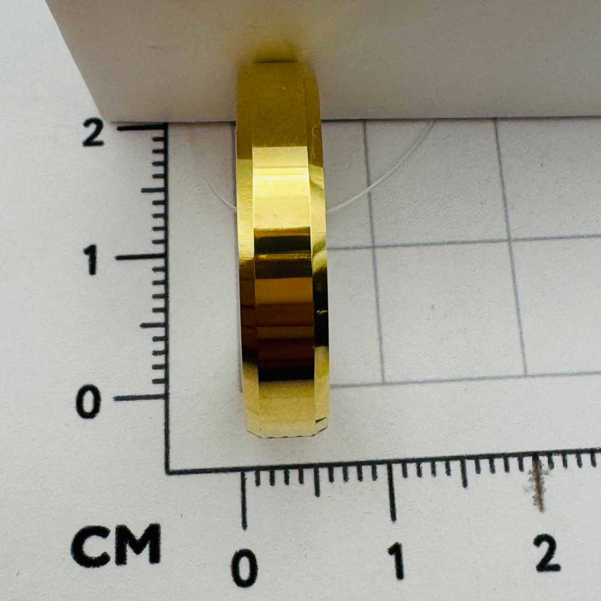 Кольцо обручальное из лимонного золота 7112116 л