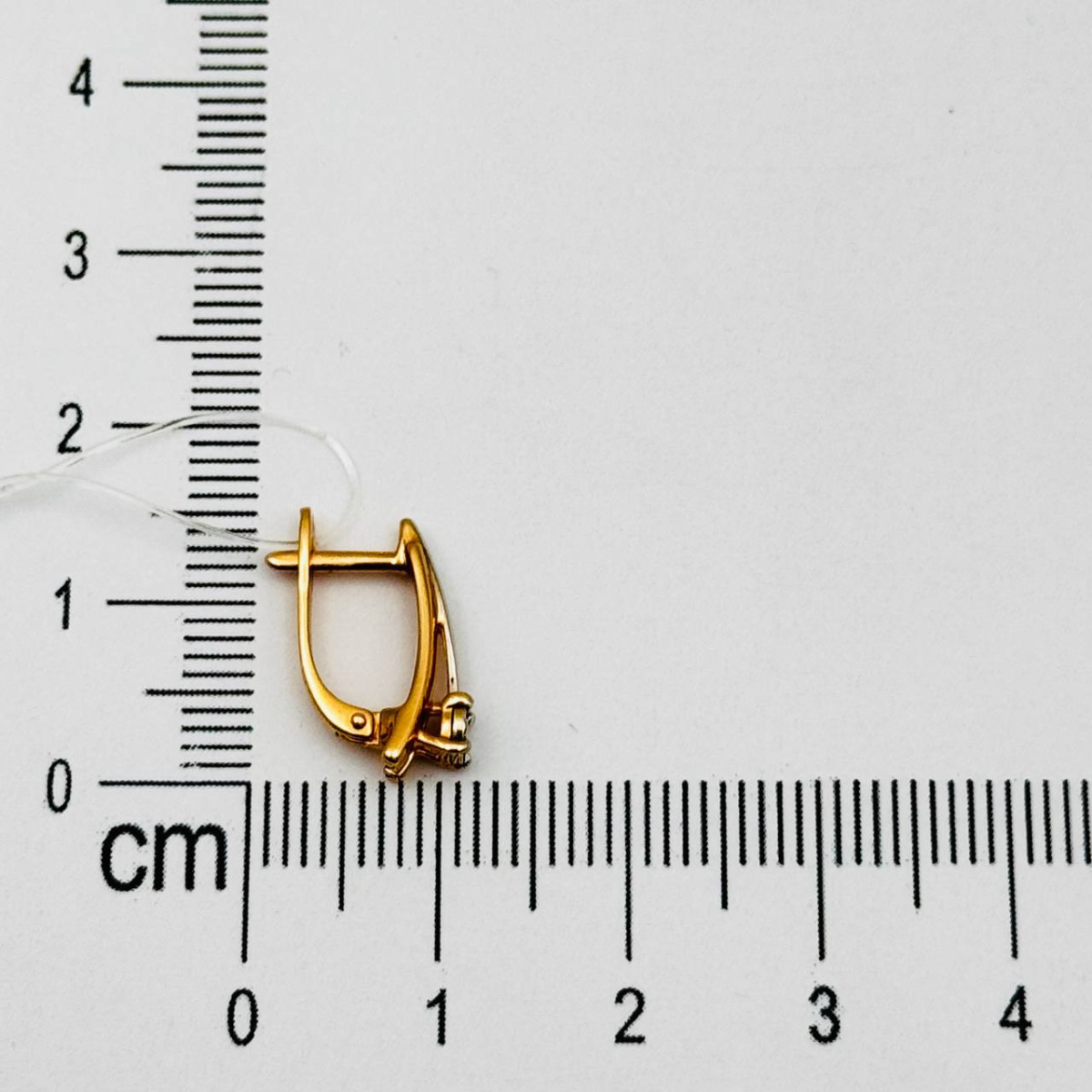 Серьги с бриллиантом SOKOLOV 1021073 №24 459