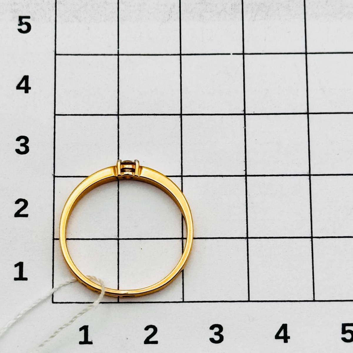 Кольцо помолвочное с бриллиантом АРИНА 1040391-11240