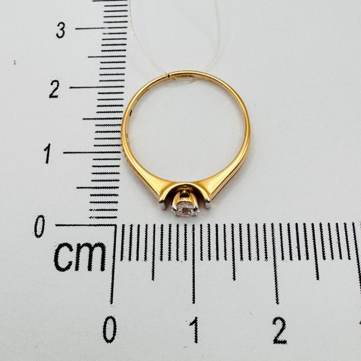 Кольцо помолвочное из золота SOKOLOV 018555