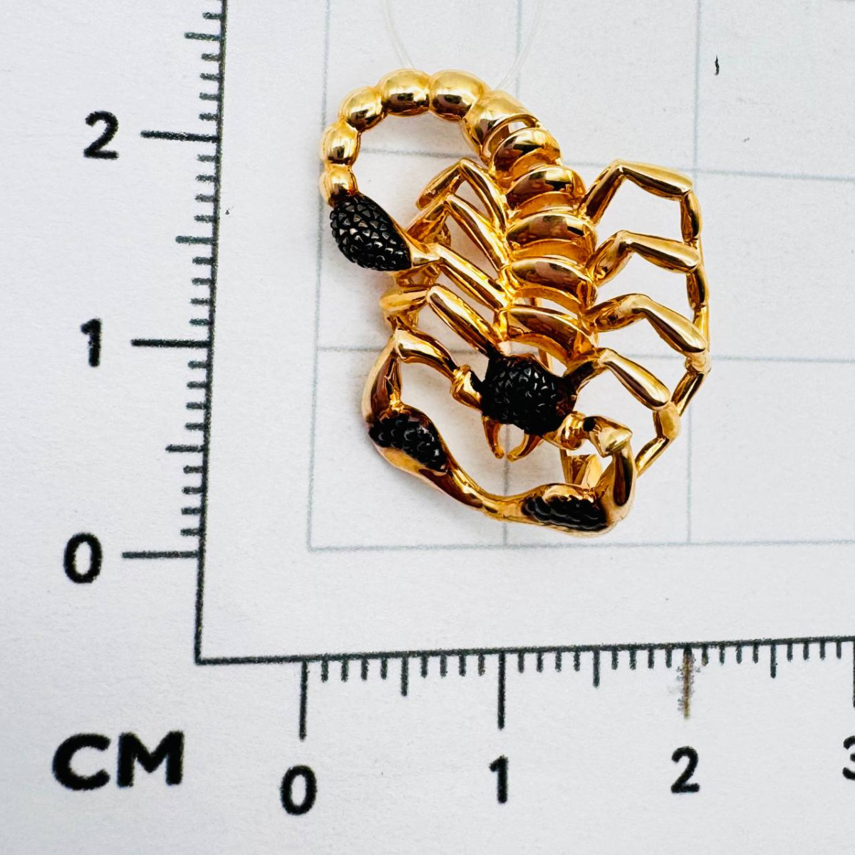 Брошь из золота MAGIC STONES 007-0019-0000-012