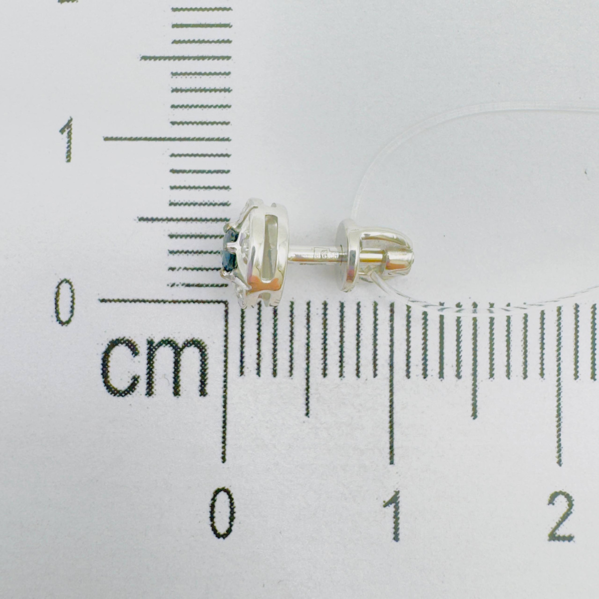 Серьги пуссеты с бриллиантом SOKOLOV 2020953 №25 22