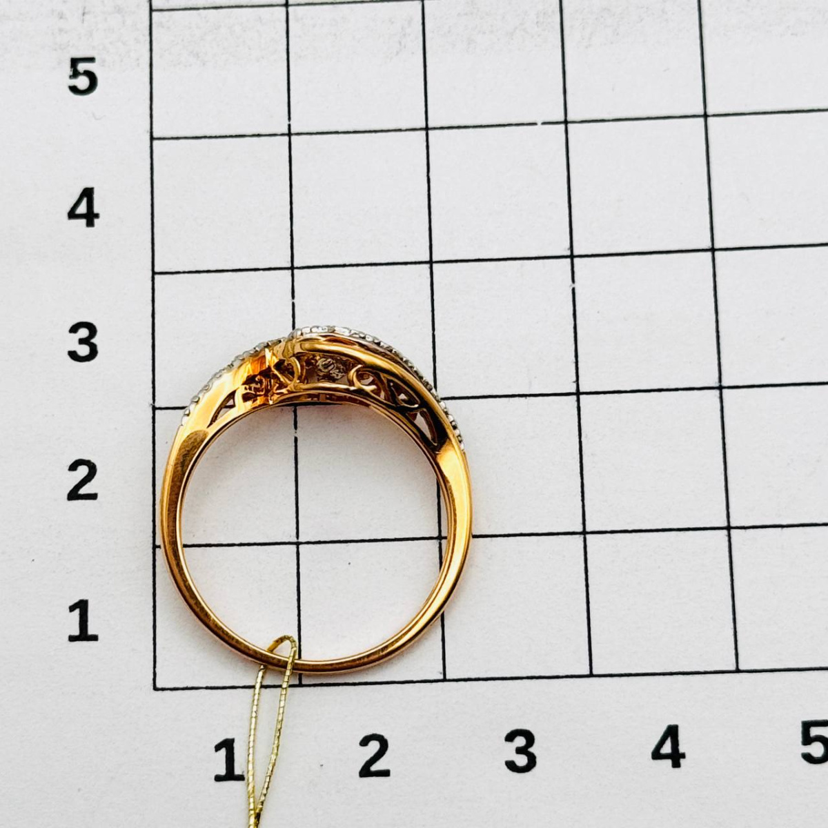 Кольцо с бриллиантом Бриант RRI24043BRTD