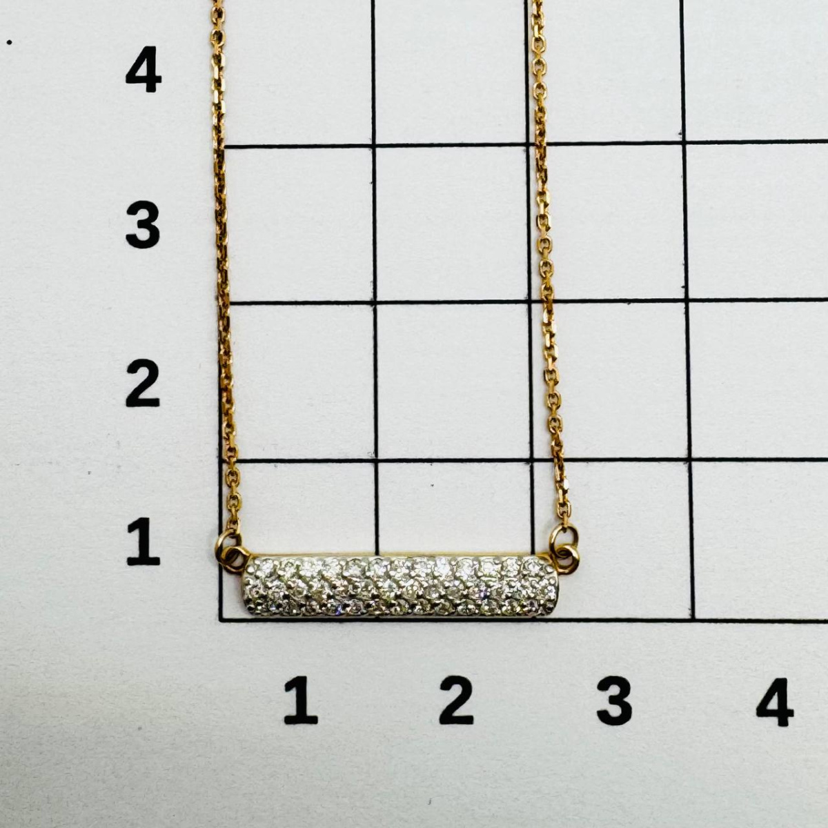 Колье с бриллиантом BELLISSIMA Ц/428-120