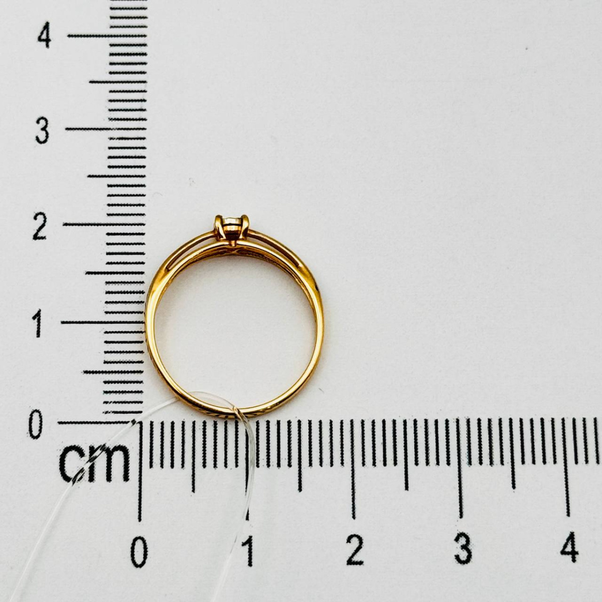 Кольцо помолвочное с бриллиантом SOKOLOV 1011559 №23 2423