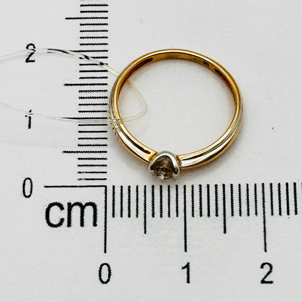 Кольцо помолвочное с бриллиантом SOKOLOV 51-210-01778-1 №22 10