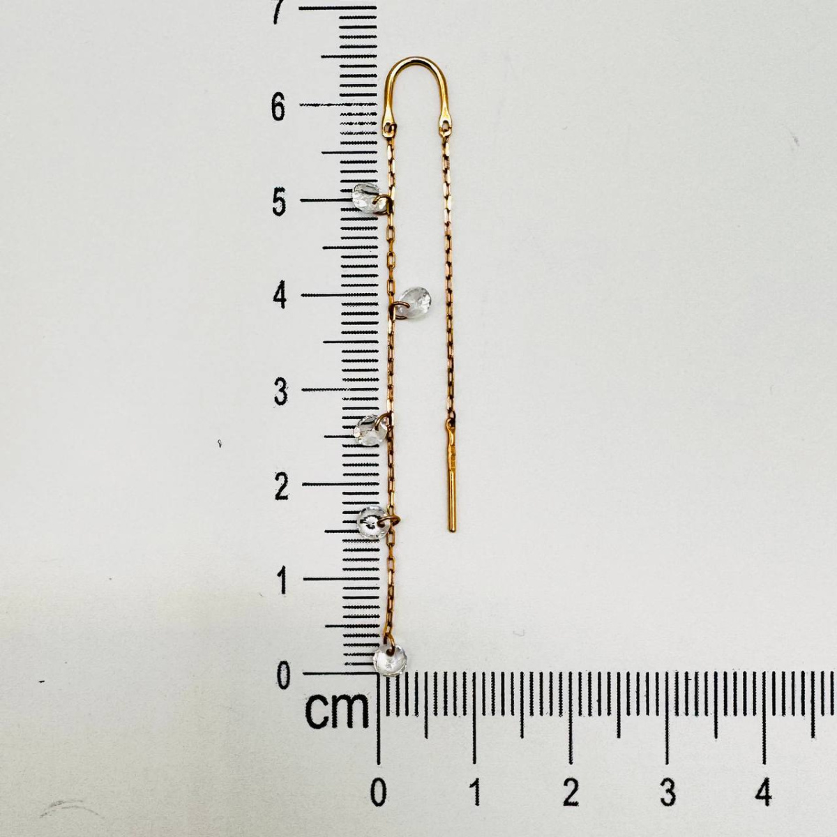 Серьги продежки из золота SOKOLOV 028715