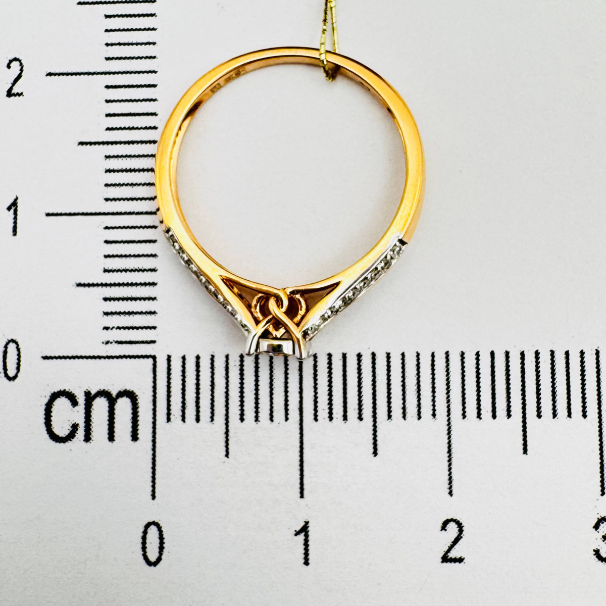 Кольцо помолвочное с бриллиантом Бриант RRI28778BRTD