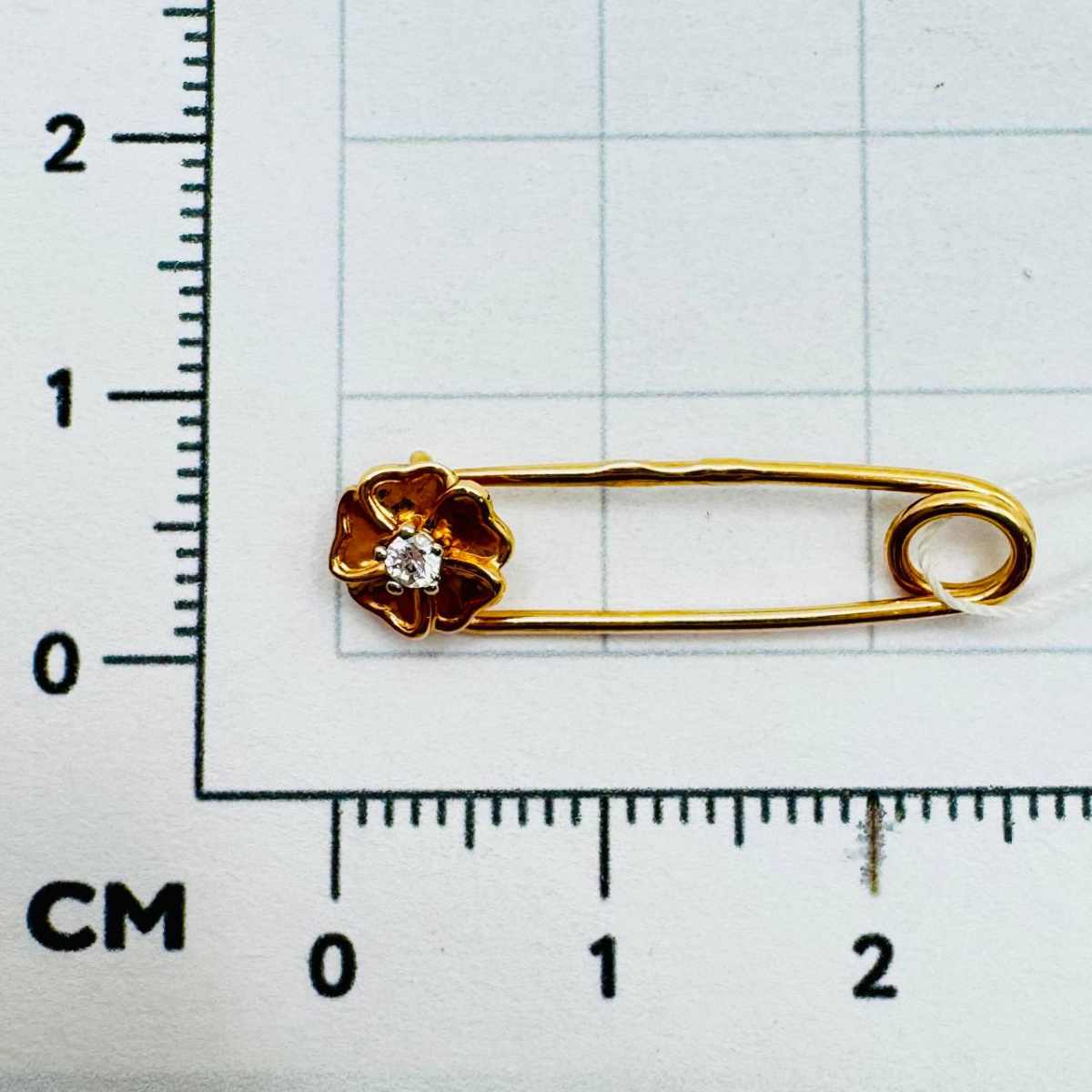 Булавка из золота RUSGOLDART 403207 1 1 1