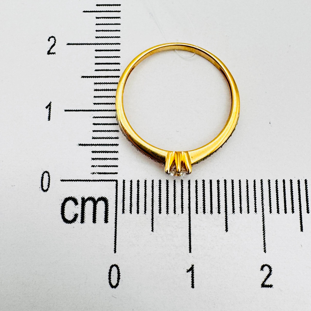 Кольцо помолвочное из золота RUSGOLDART 1667707 1 1 1