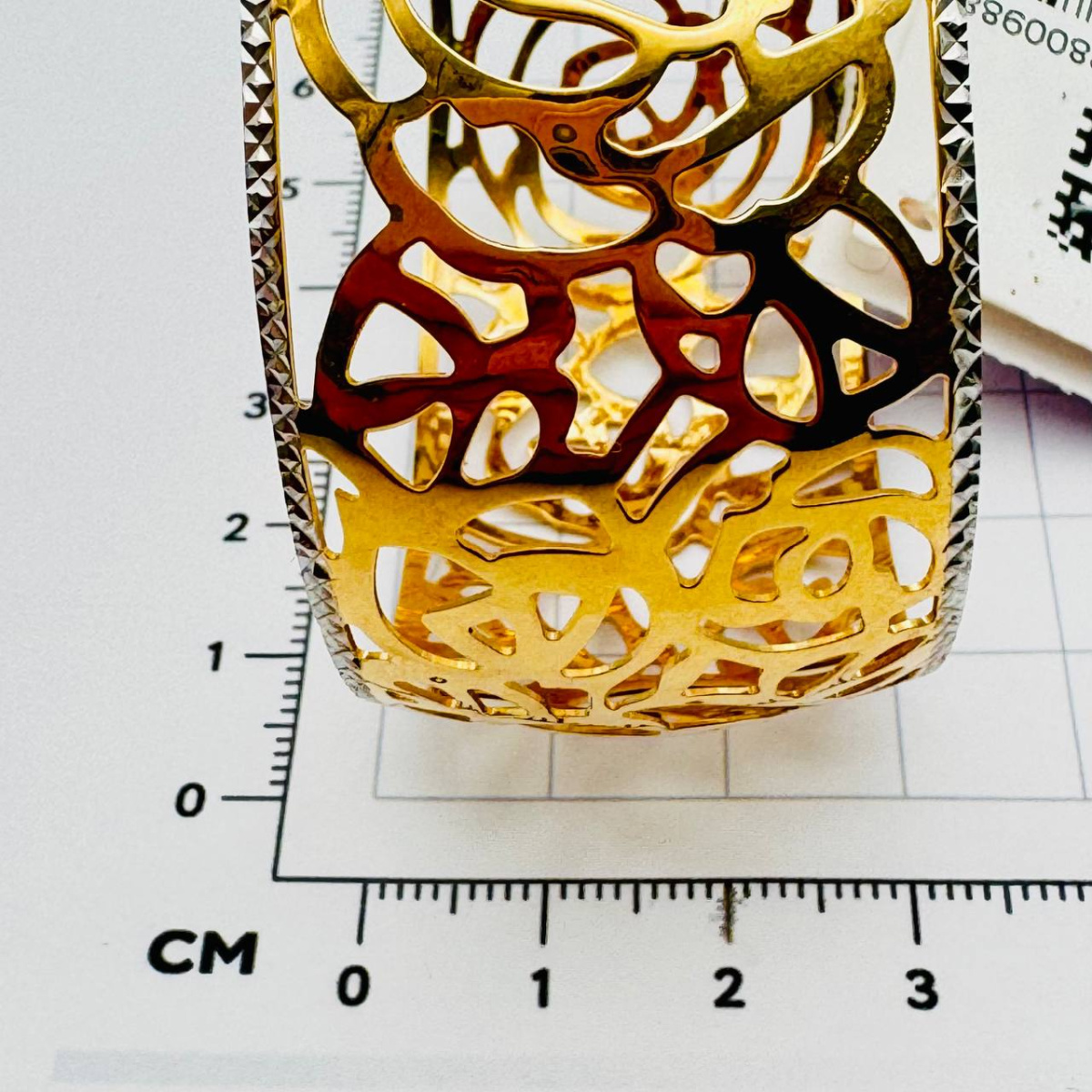 Браслет жесткий из золота Магнат А 030010