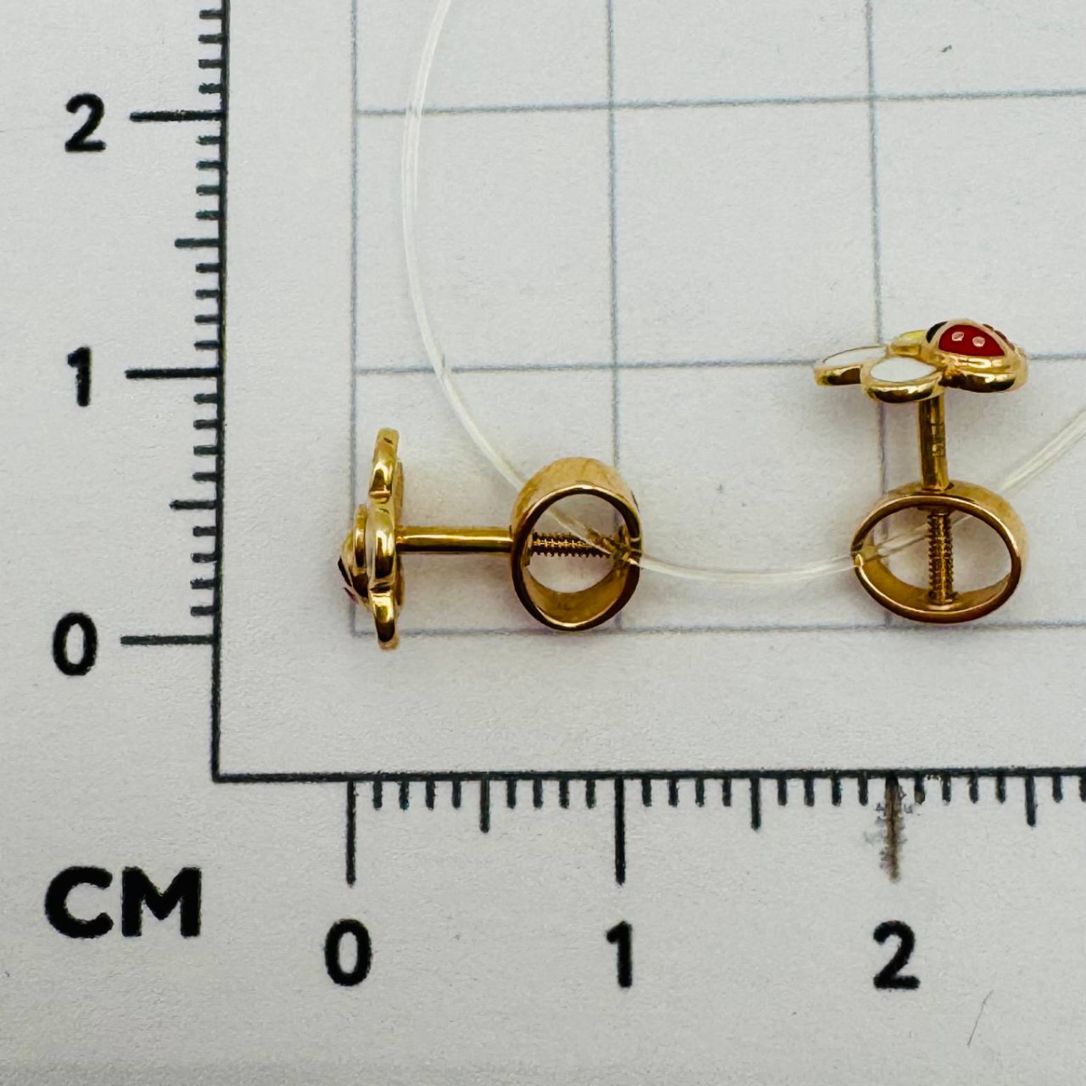 Серьги детские из золота SOKOLOV 0200264