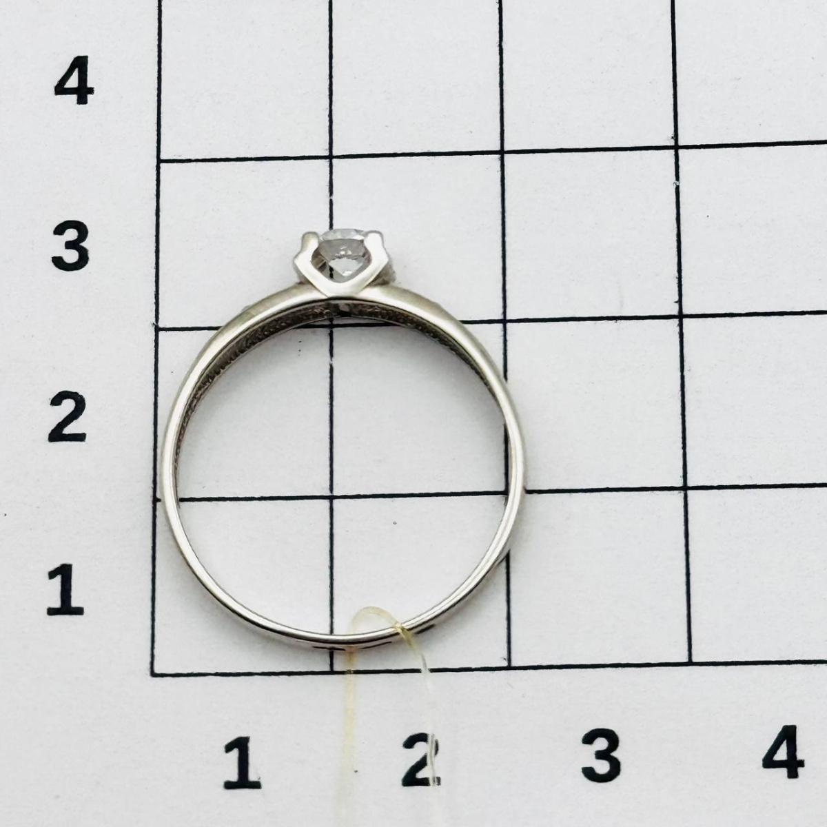 Кольцо помолвочное из золота SOKOLOV 018509-3