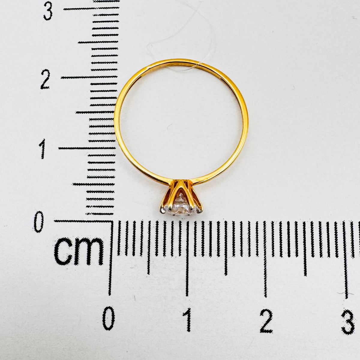 Кольцо помолвочное из золота DEL'TA 1105128