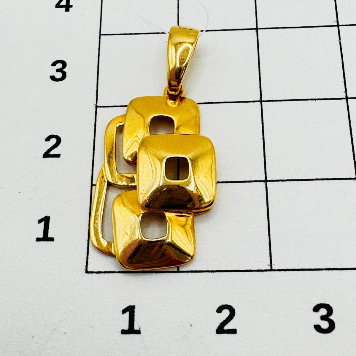 Подвеска из золота АЛЕКСАНДРА кл4123б-01