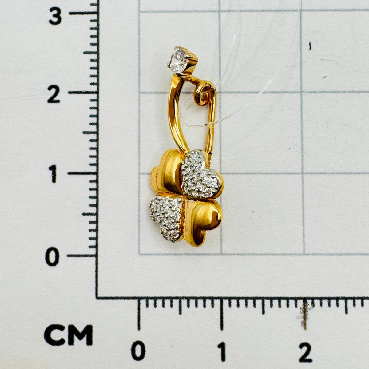 Брошь из золота RUSGOLDART 4614507 1 1 1