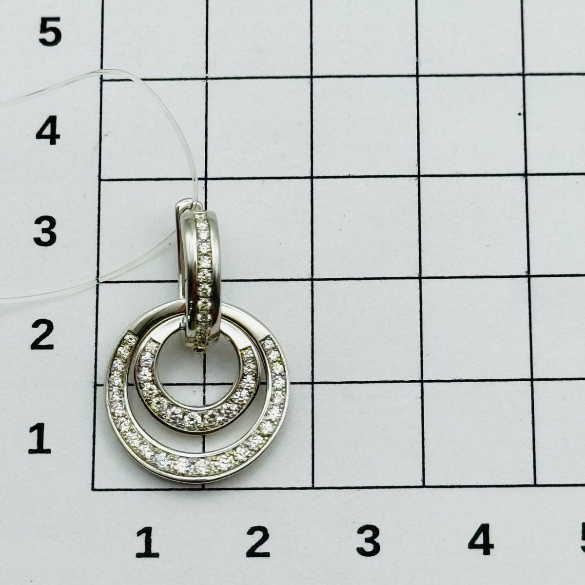 Серьги с бриллиантом Арт-Модерн 020532-Б