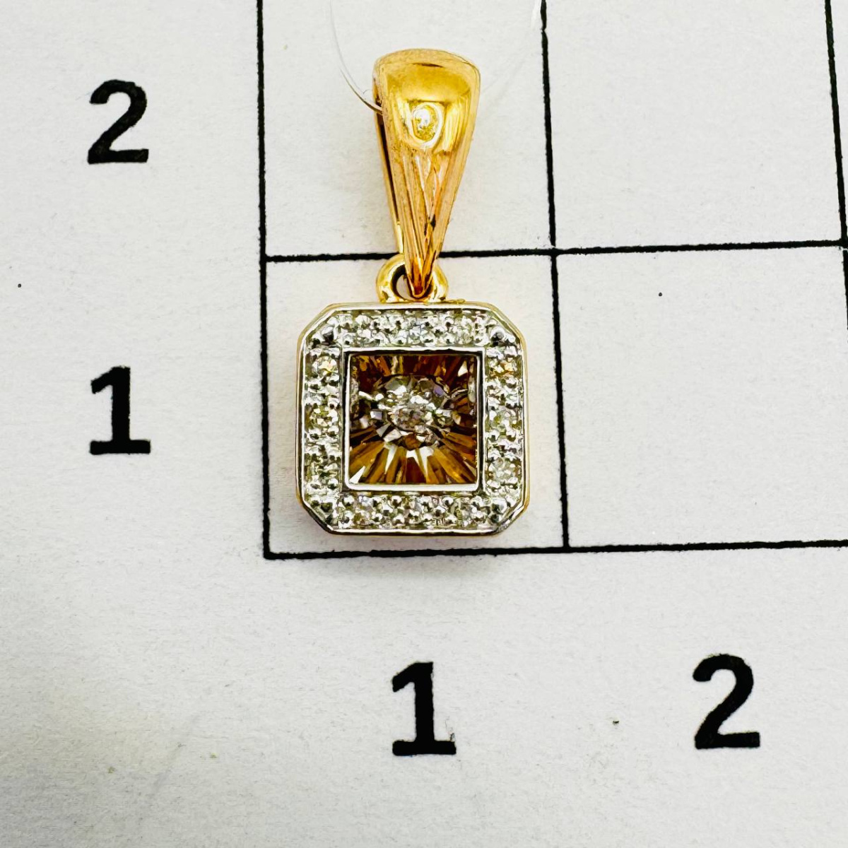 Подвеска с бриллиантом grigoriev 03-11-5903-31-00