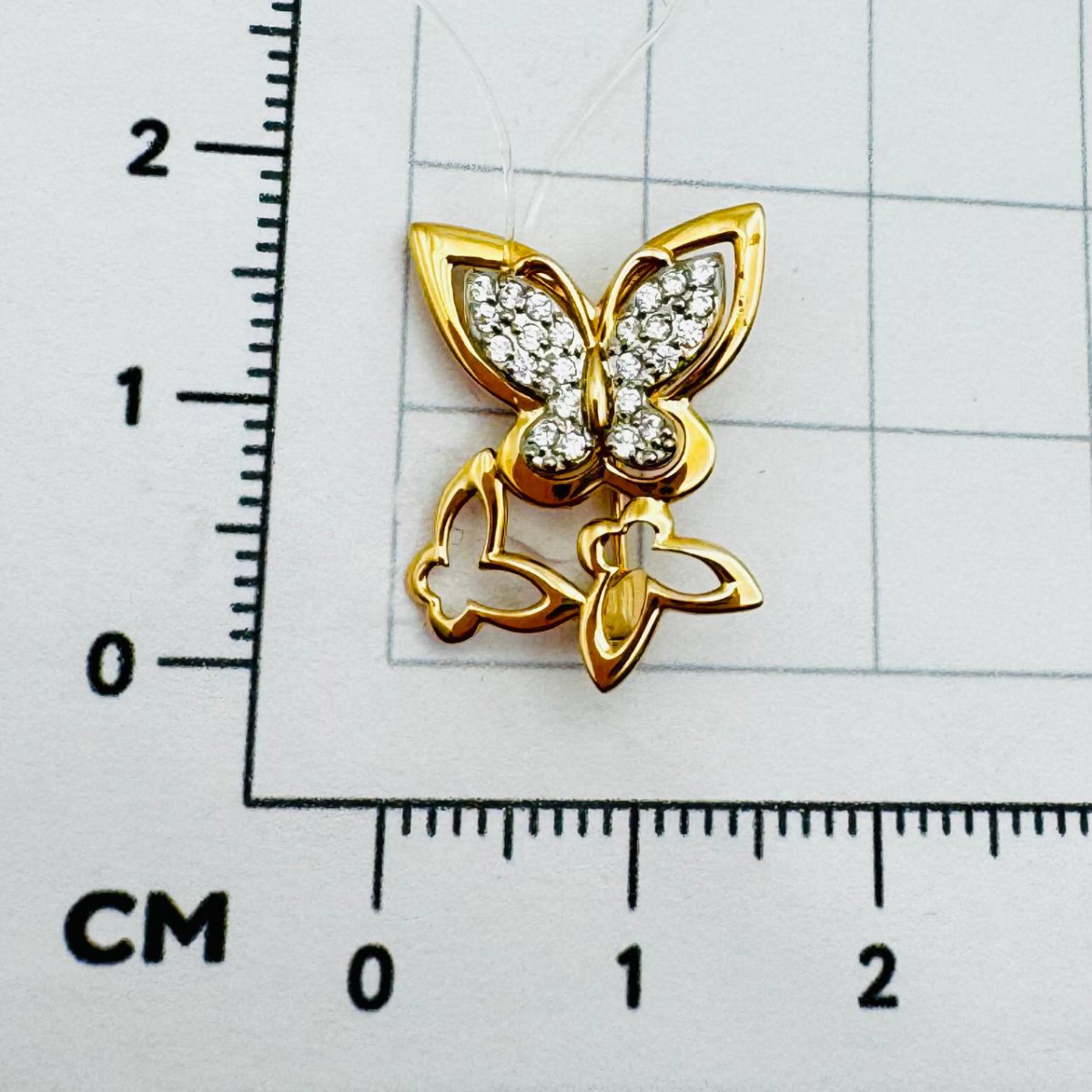 Брошь из золота MAGIC STONES 007-0028-0001-011