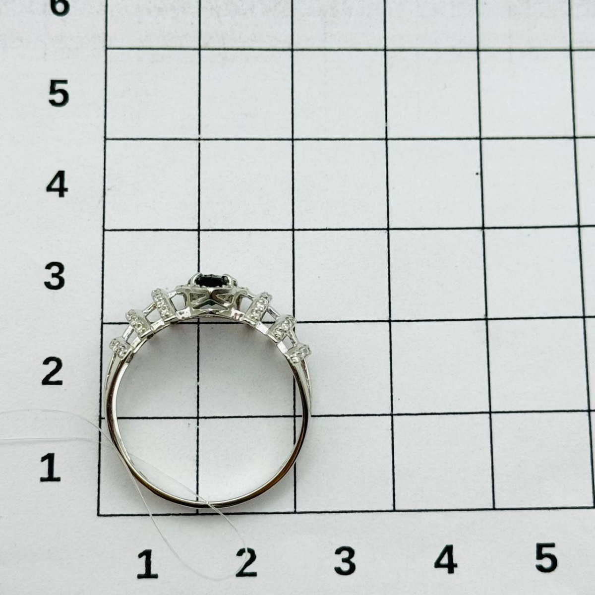 Кольцо с бриллиантом АЛЕКСАНДРА 3012270 №23 6