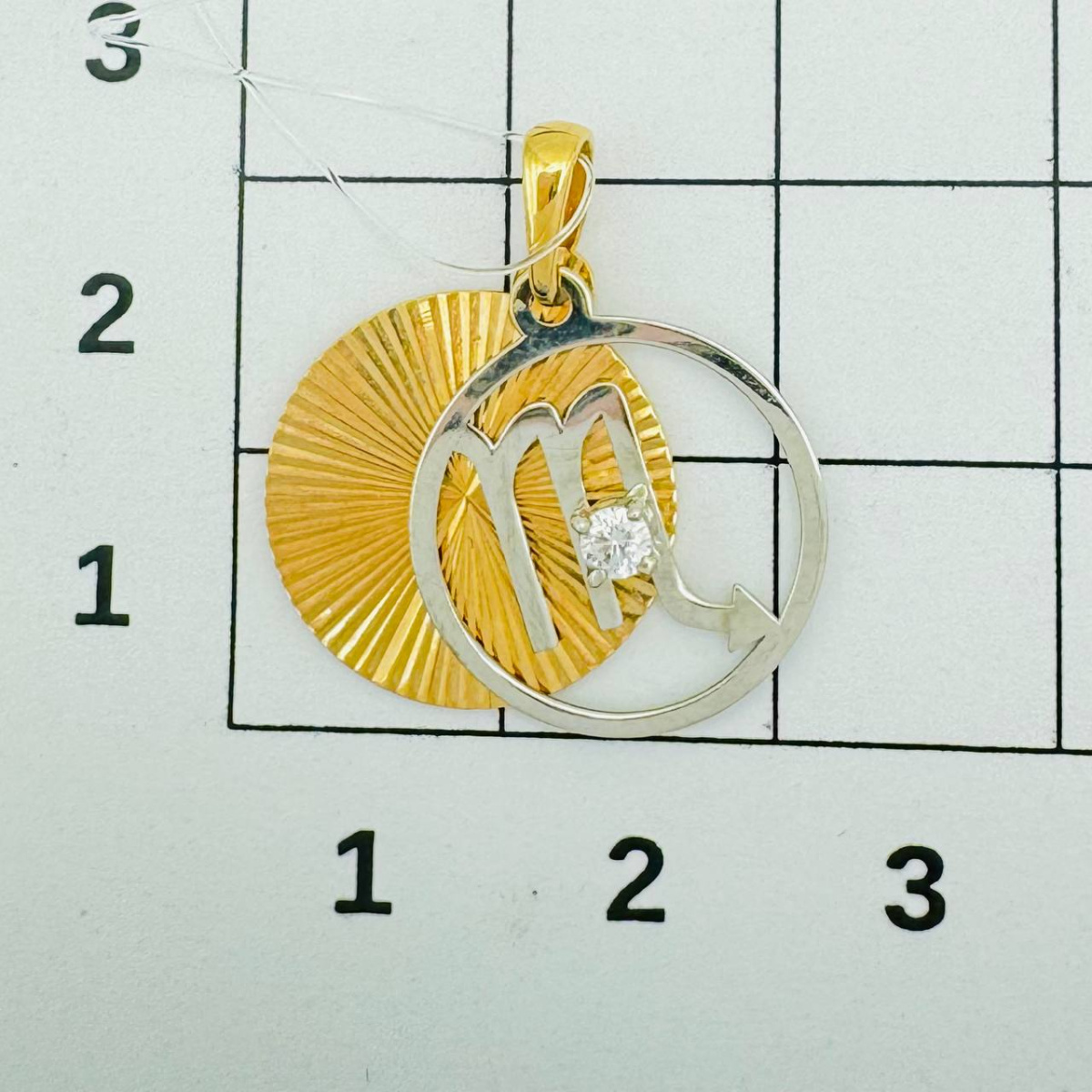 Подвеска знаки зодиака из золота MAGIC STONES 3000345