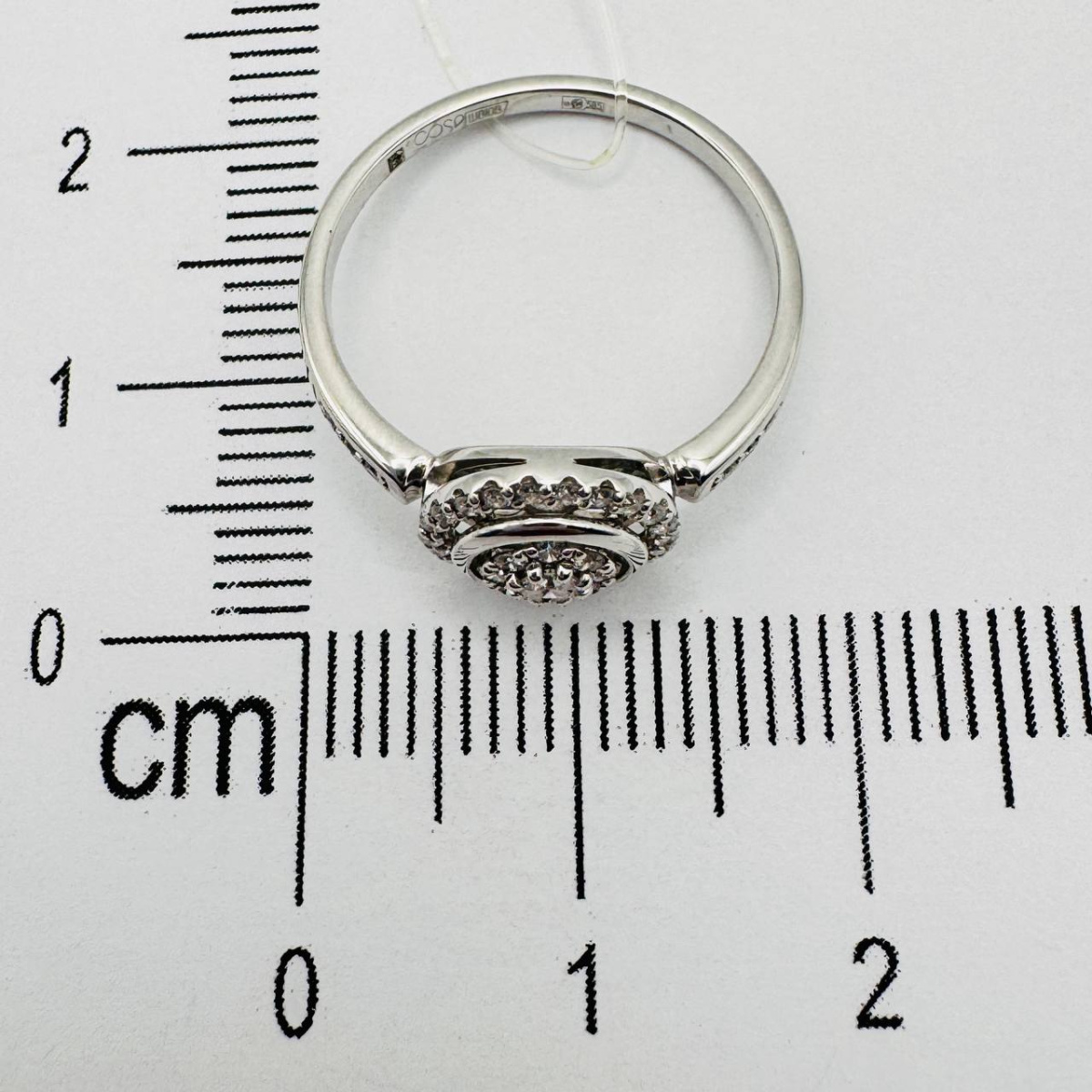 Кольцо с бриллиантом SOKOLOV 1012168-3