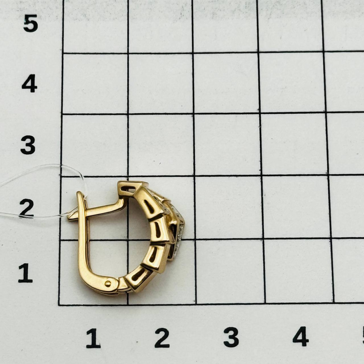 Серьги из золота BERGER 120324