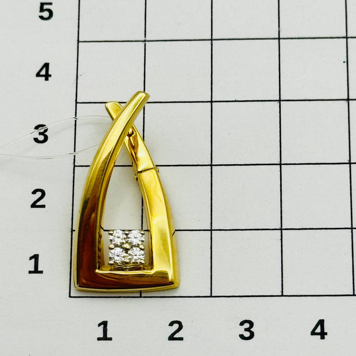 Серьги с бриллиантом МЭЮЗ 76388