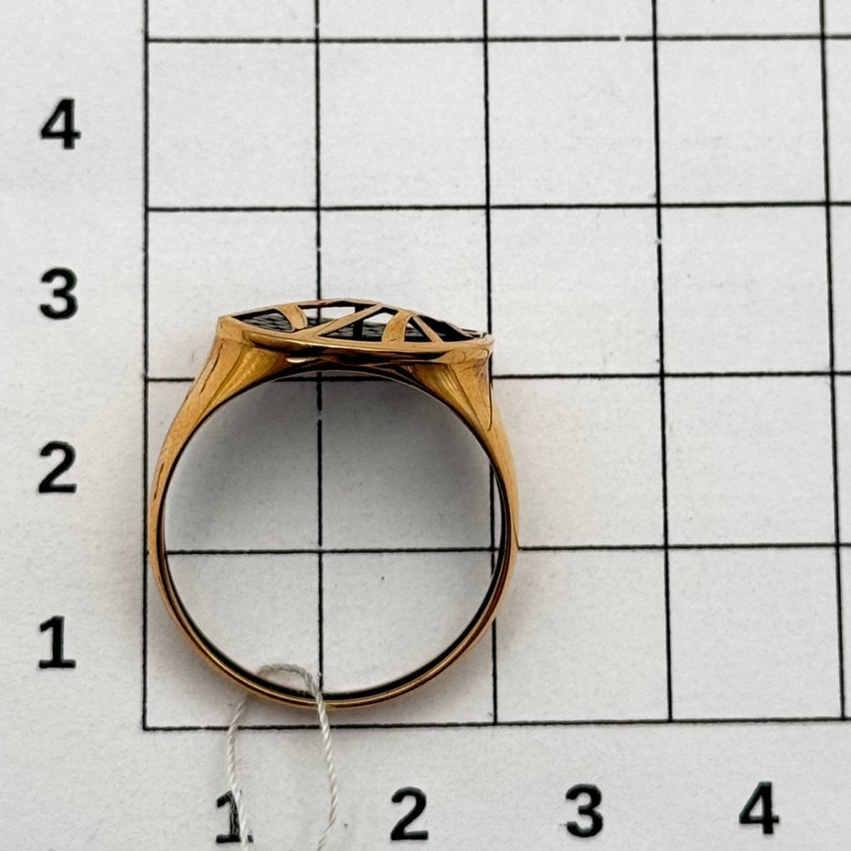 Кольцо из золота RUSGOLDART п1547107