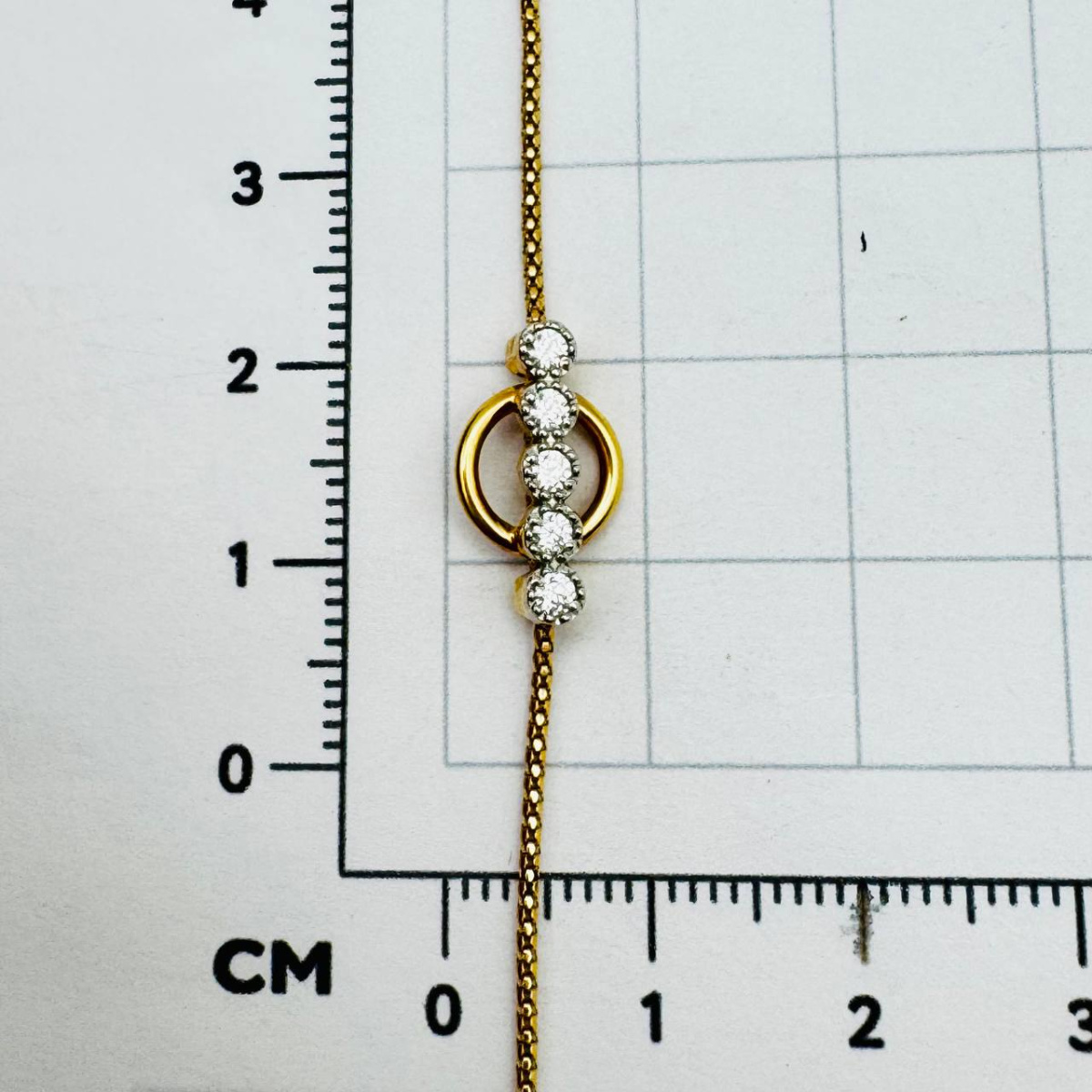 Браслет из золота Радуга Т-16250-414781К-2