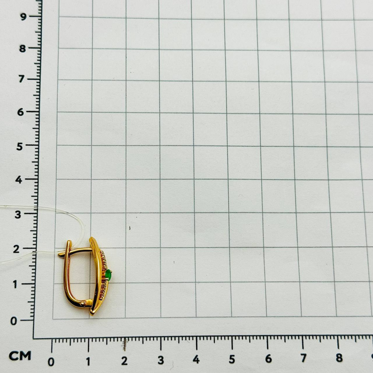 Серьги с бриллиантом АЛЬКОР 25770-101