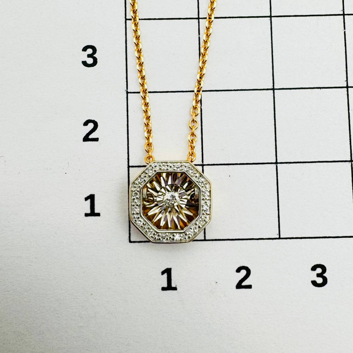 Колье с бриллиантом grigoriev 08-11-5628-31-00