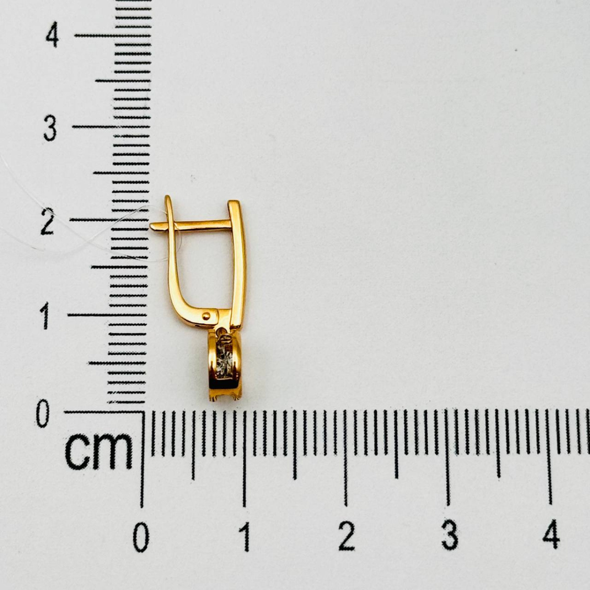 Серьги с бриллиантом grigoriev 02-11-51201-11-00-1