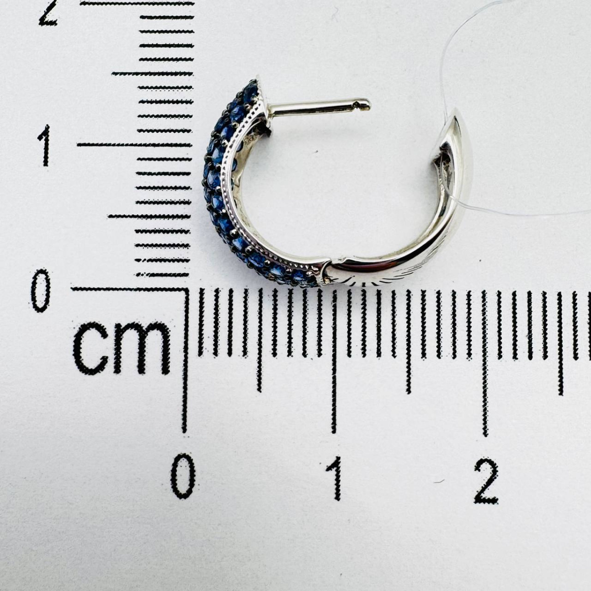 Серьги с бриллиантом SARGON E1041-1006