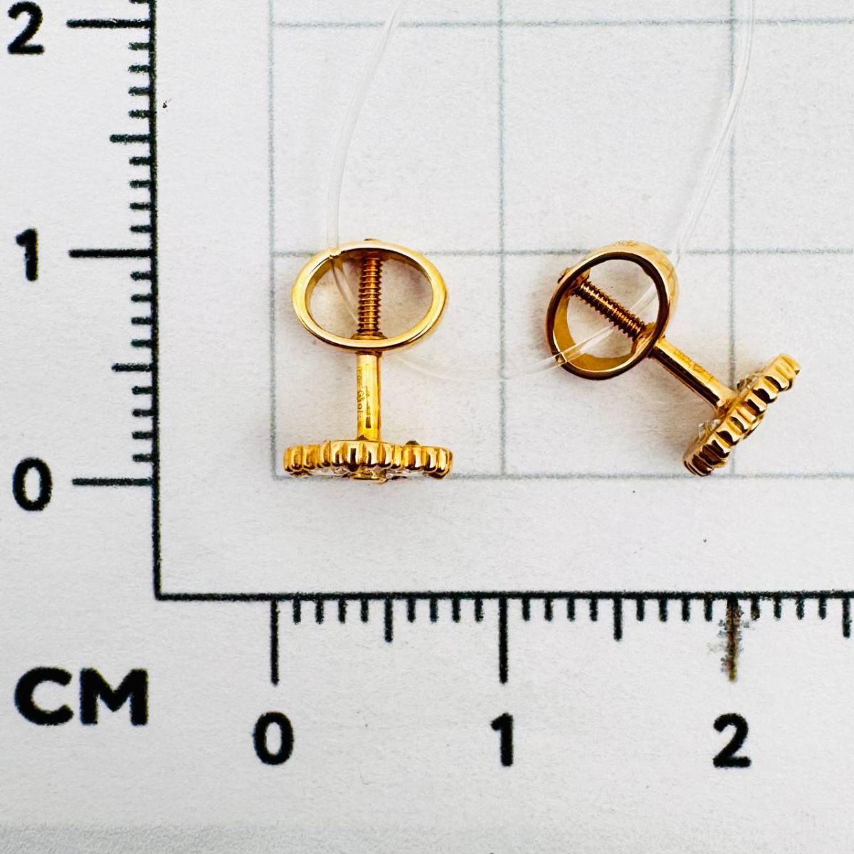 Серьги пуссеты из золота SOKOLOV 0200629