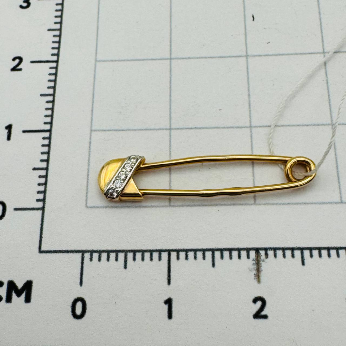 Булавка из золота RUSGOLDART 4382507 1 1 1