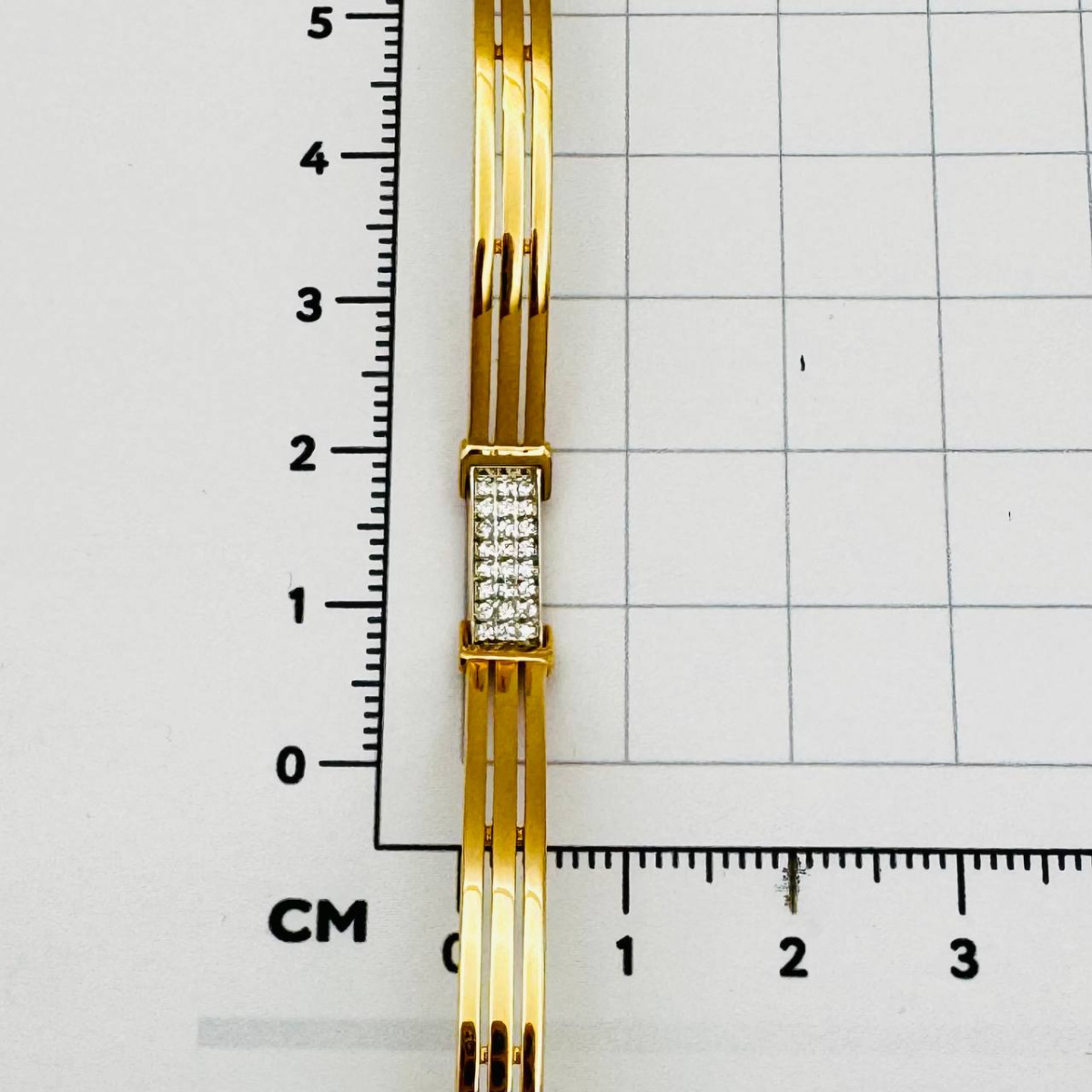 Браслет жесткий из золота DEL'TA 7706003