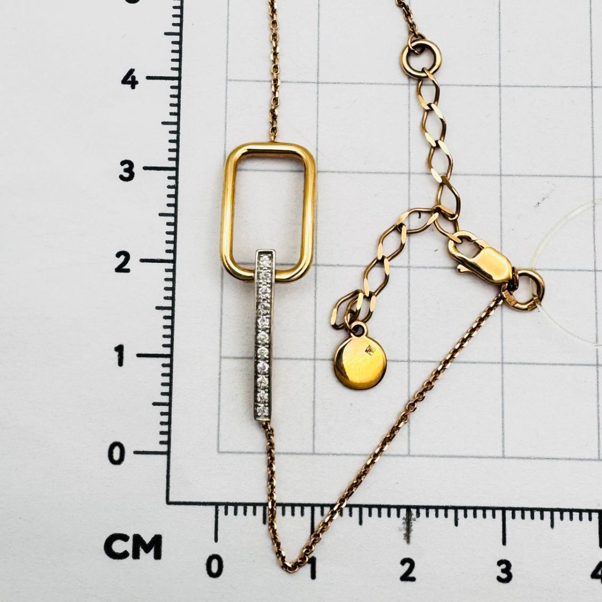 Браслет с бриллиантом BELLISSIMA Б/416-120БР