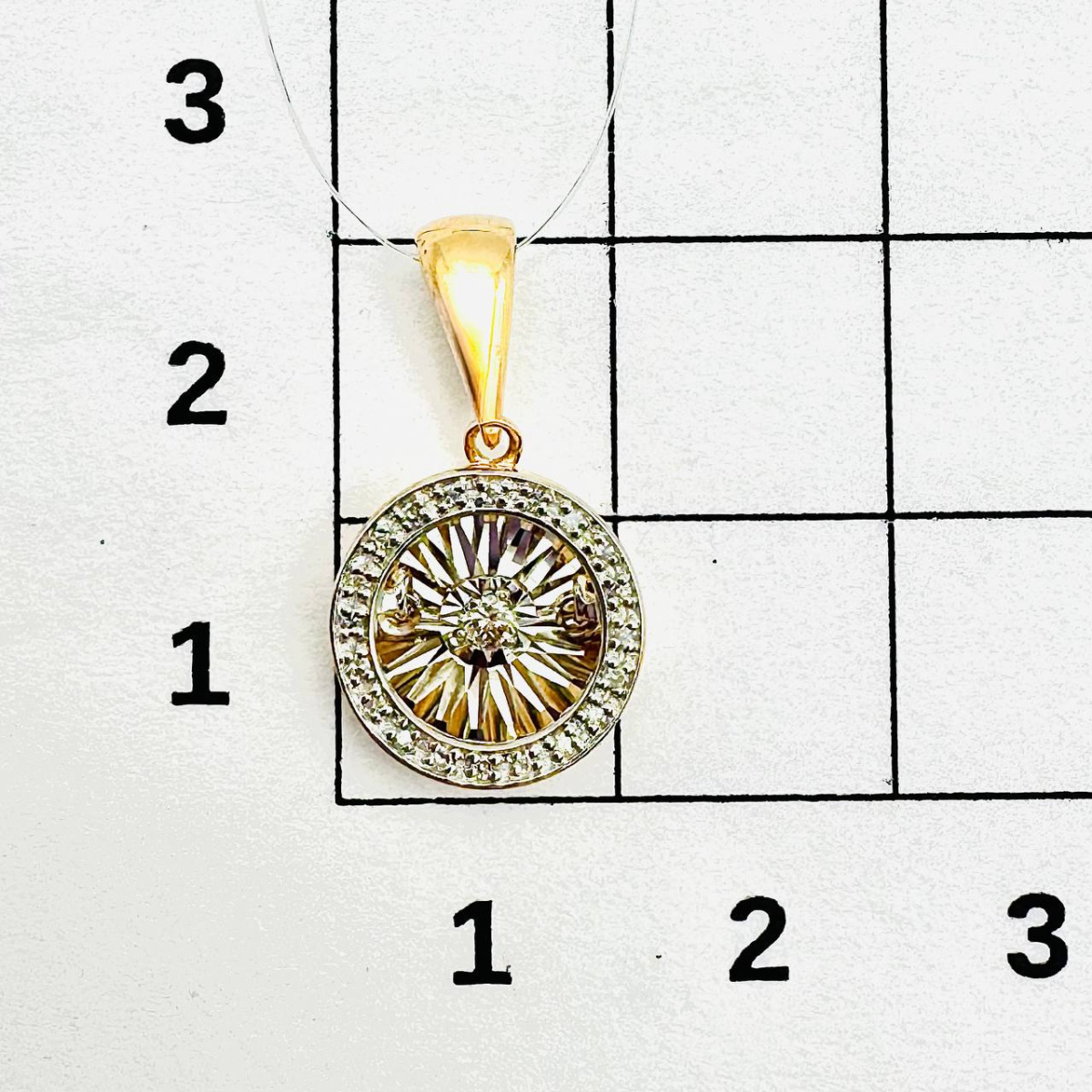 Подвеска с бриллиантом grigoriev 03-11-5478-31-00-1