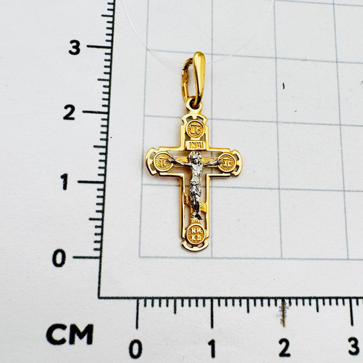 Подвеска крест из золота KARATOV Т13006659